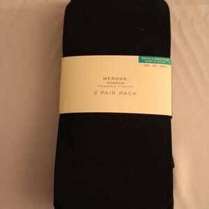 Merona Women's Fashion Tights - Package of 2 - New in Package